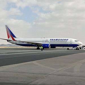 Авиакомпания Трансаэро в аэропорту ОАЭ
